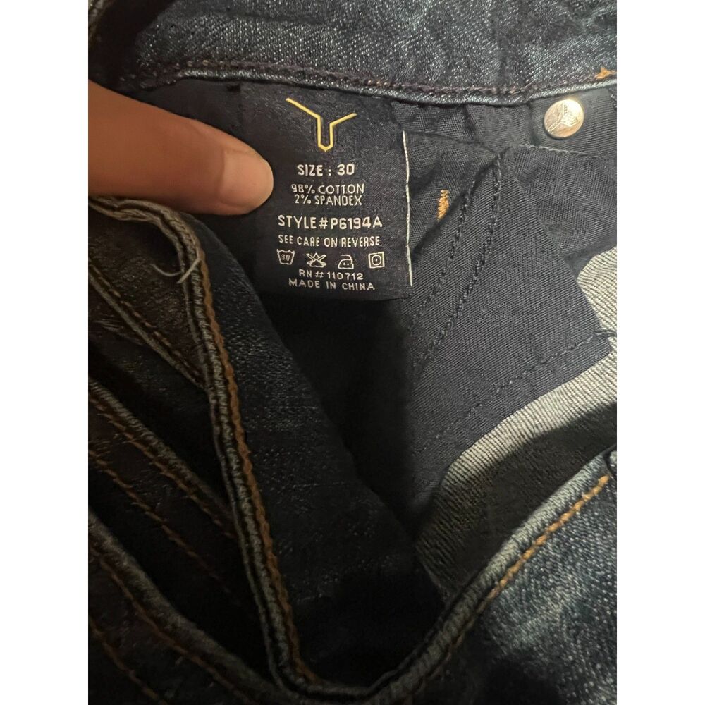 Vigoss Studio Women Straight Leg Denim Medium Wash Jeans P6194A 30 Cotton - Picture 8 of 8